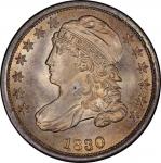1830 Capped Bust Dime. John Reich-2. Rarity-1. Small 10C. Mint State-67 (PCGS).