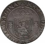 SCOTLAND. Ryal, 1567. Edinburgh Mint. Mary. PCGS Genuine--Tooled, AU Details.