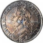 GREAT BRITAIN. 1/2 Crown, 1658. London Mint. Oliver Cromwell. PCGS AU-53 Gold Shield.