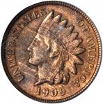 1909-S Indian Cent. MS-63 RB (PCGS).