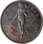 PHILIPPINES. Peso, 1912-S. San Francisco Mint. ANACS VF-35.