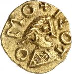 MÉROVINGIENS Rouen, Cheloaldus monétaire. Trémissis ND (600-650), Rouen.