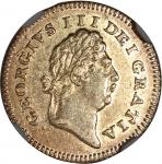 1803年英国1/3坚尼金币，NGC AU55