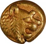 LYDIA. Alayattes to Kroisos (ca. 620/10-550/39 B.C.). EL Hemihekte (1/12 Stater) (1.17 gms), Sardes 