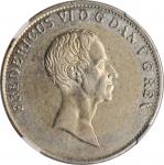 DENMARK. Speciedaler, 1833-IC//KM. Copenhagen Mint. Frederik VI. NGC AU-50.