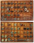 日本藏家旧藏中国古泉三盒约150枚，品种繁多，敬请预览