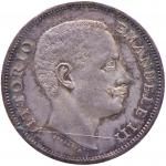 Savoy Coins. Vittorio Emanuele III (1900-1946) Lira 1901 - Nomisma 1193 AG Sigillata FDC “Bella pati