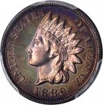 1889 Indian Cent. Proof-66 BN (PCGS). CAC.