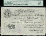 Bank of England, Basil Gage Catterns (1929-1934), 10, Liverpool, 12 April 1929, serial number 122/V 
