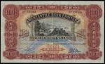 HONG KONG. Mercantile Bank of India. $100, 20.9.1960. P-242b.