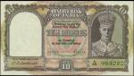 1943年印度储备银行10卢比。