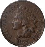 1877 Indian Cent. EF-40 (PCGS).