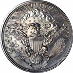 1882 Great Seal Centennial Medal. By Charles E. Barber. Julian CM-20. Silver. About Uncirculated, Da