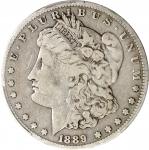 1889-CC Morgan Silver Dollar. Fine Details--Scratch (PCGS).