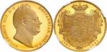 1831年英国乔治四世5英镑金币 NGC PF 66 Guillaume IV 5 souverains 1831