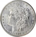 1901-S Morgan Silver Dollar. MS-66 (PCGS).