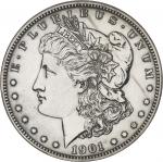 USARépublique fédérale des États-Unis d Amérique (1776-à nos jours). Dollar Morgan, Flan bruni (PROO