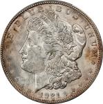 1921-D Morgan Silver Dollar. MS-63 (PCGS).