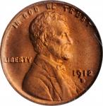 1912-D Lincoln Cent. MS-65 RD (PCGS).