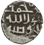 FATIMID OF MULTAN: al-Hakim, 996-1021, AR damma (0.52g), NM, ND, A-A713, Nicol—, Isma ili kalima // 