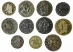 Ireland, James II, Dublin, Gunmoney (1688-91), Shillings (7), large size (6), 1689, August, laureate