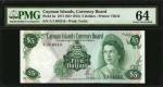 CAYMAN ISLANDS. Currency Board. 5 Dollars, 1971 (ND 1972). P-2a. PMG Choice Uncirculated 64.