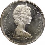 CANADA. Dollar, 1965. Ottawa Mint. NGC MS-63.