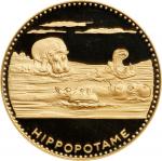 DAHOMEY. 10000 Francs, 1971. Italian (Numismatic Italiana) Mint. NGC PROOF-68 Ultra Cameo.