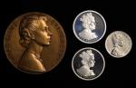 GREAT BRITAIN. Sextet of Elizabeth II Coronation & Jubilee Coins and Medals (6 Pieces), ND (1953-200
