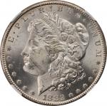 1882-CC Morgan Silver Dollar. MS-64 (NGC).