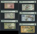 Republic of Sri Lanka, a group of notes (6) comprising 2, 5, 10, 20, 50 and 100 rupees, all ND (1979