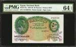 EGYPT. National Bank of Egypt. 50 Piastres, 1935-40. P-21a. PMG Choice Uncirculated 64 EPQ.