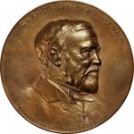 1906 Carnegie Hero Fund Medal. Bronze. Mint State, Graffiti.