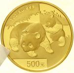 2008年熊猫纪念金币1盎司 完未流通