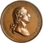 1861 U.S. Mint Oath of Allegiance Medal. Bronze. 30 mm. Musante GW-476, Baker-279B, Julian CM-2. Spe