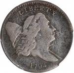 1794 Liberty Cap Half Cent. C-2a. Rarity-2+. Fine Details--Environmental Damage (PCGS).