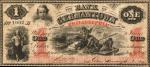 Philadelphia, Pennsylvania. The Bank of Germantown. 1862. $1. Very Fine.