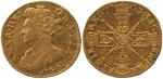 GREAT BRITAIN, British Coins, England, Anne (1702-14): Gold ½-Guinea, 1703, VIGO., Obv provenance ma