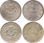 Szechuan Province 四川省: Silver 20-Cents (2), ND (1898) second with inverted S and barred V (Kann 147,