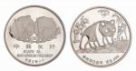 1987年中国造币公司铸造中美友好熊猫大型纪念银章