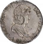 BRITISH HONDURAS. British Honduras - Mexico. Dollar (6 Shillings 1 Penny), ND (1810-20). PCGS AU-50 