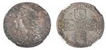 Great Britain. George II (1727-1760). Shilling, 1758. Old, laureate and draped bust left, rev. Crown