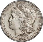 1904-S Morgan Silver Dollar. EF-45 (PCGS).