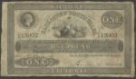 Bank of New South Wales, Australia, £1, Melbourne, 25 November 1863, serial number C/C 13902, black 