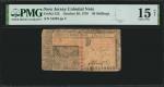 NJ-125. New Jersey. October 20, 1758. 30 Shillings. PMG Choice Fine 15 Net. Reattached at Center, An