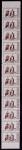 1953年特6（4-2）敦煌壁画800元新票12连联中缝漏齿变体