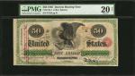 1865年附息票据50美元 PMG VF 20 Fr. 212d-I. 1865 $50 Interest Bearing Note