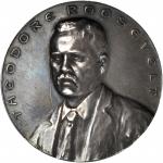 1910 Theodore Roosevelt Welcome to Berlin Medal. Silver. 38.7 mm. 26.7 grams. About Uncirculated.