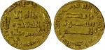 ABBASID: al-Mansur, 754-775, AV dinar (4.13g), NM, AH141, A-212, VF to EF.