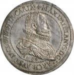 AUSTRIA. 2 Talers, 1614. Ensisheim Mint. Archduke Maximilian. PCGS MS-62 Gold Shield.